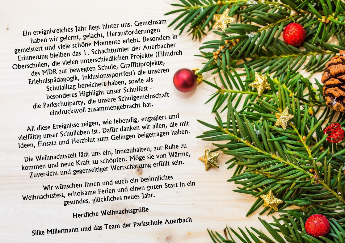 Weihnachtsgr&uuml;&szlig;e 25